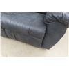 Image 8 : Leather / Leather Style Power Reclining Love Seat – 64" Wide