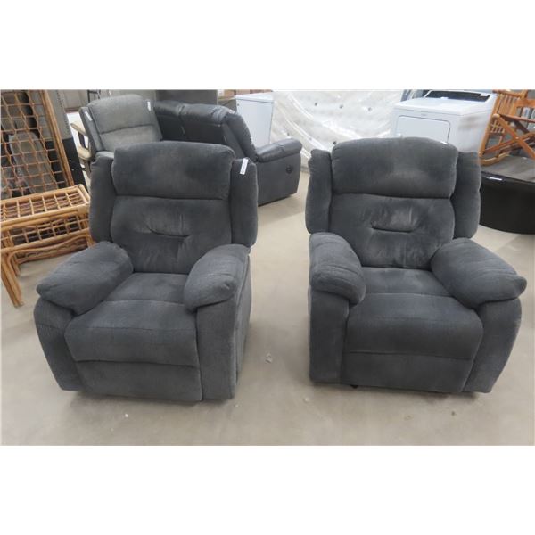 Matching Recliner / Rocker Chairs – Qty 2