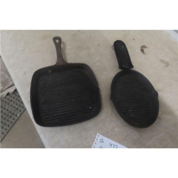 Cast Skillets – Qty 2