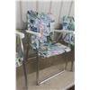 Image 3 : Folding Lawn Chairs – Qty 4