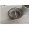 Image 4 : Stoneware Pickle Crock, Frying Pan and Cream Can Lid