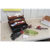Image 1 : Fishing Tackle Box, Reel, Lures and More