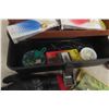Image 4 : Fishing Tackle Box, Reel, Lures and More
