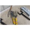 Image 3 : Yard and Flower Bed Tools, Sprinkler and Gloves