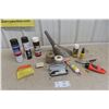 Image 1 : Glass Cleaner, Funnel, String, Digital Air Pressure Gauge and More