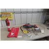 Image 1 : Fire Blanket, Fire Extinguisher, Hand Tools and Dirt Devil Vacuum