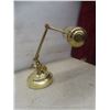 Image 2 : Brass Banker's Desk Lamp, Rolling Plant Stand, Pen Holder, and Change Bowl
