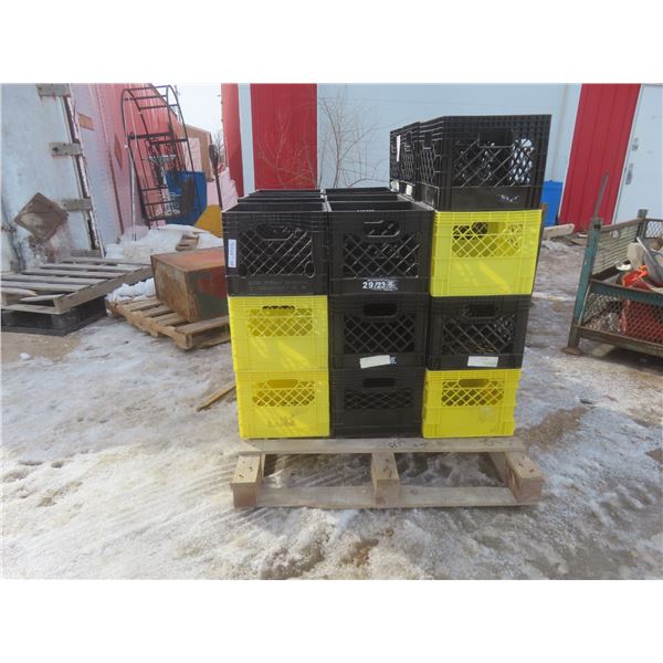Milk Crates, Pallet Lot – Qty 30