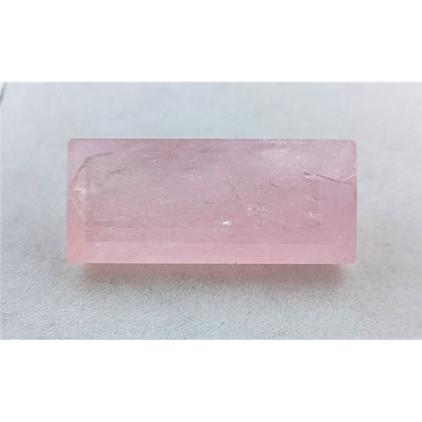 24.03 ct Certified Morganite gemstone ($22,800 Appraisal)