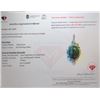 Image 3 : 7.9 ct Certified Silver Emerald gemstone Pendant ($6,372 Appraisal)