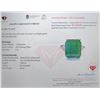 Image 3 : 3.3 ct Certified Silver Emerald gemstone Ring ($9,240 Appraisal)