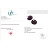 Image 3 : 17.58 ct Certified Untreated Ruby gemstone Pair ($8,700 Appraisal)