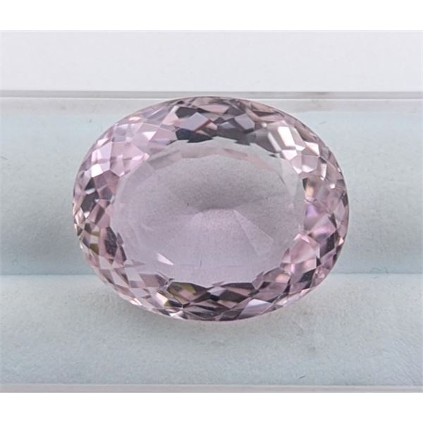 15.89 ct Certified Pink Kunzite gemstone ($7,900 Appraisal)