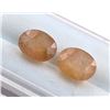 Image 2 : 8.18 ct Certified Yellow Sapphire gemstone Pair ($8,100 Appraisal)