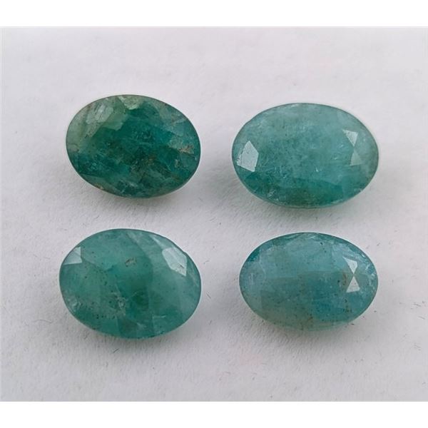 11.13 ct Certified Zambian Emerald gemstone Parcel ($16,695 Appraisal)