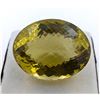 Image 1 : 144.68 ct Certified Lemon Quartz gemstone ($26,042 Appraisal)