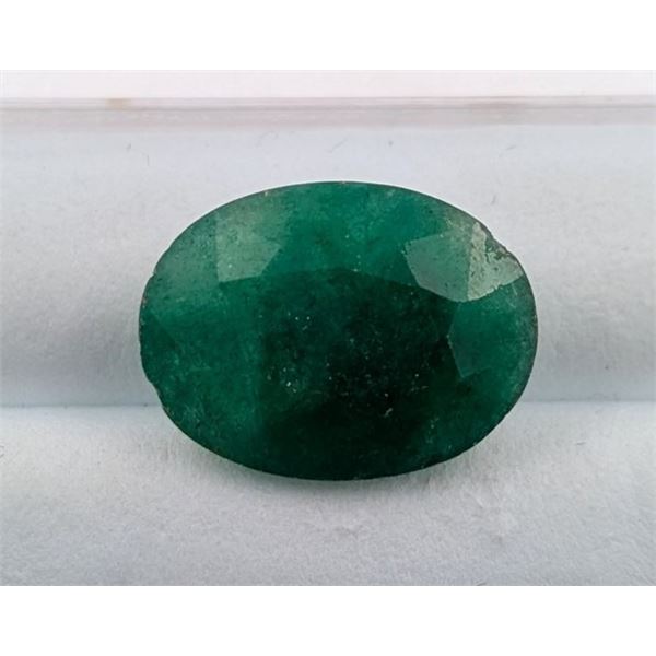 7.52 ct Certified Colombian Emerald gemstone ($15,040 Appraisal)