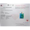 Image 3 : 5 ct Certified Silver Emerald gemstone Pendant ($12,840 Appraisal)