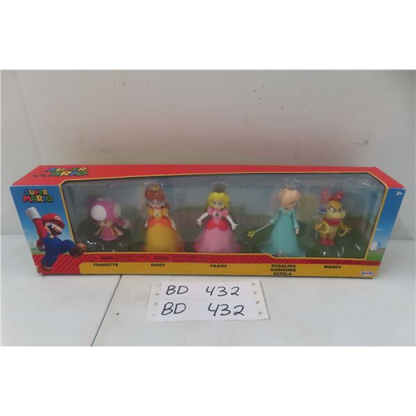 Nintendo Super Mario Figures by Jakks Pacific in Box: Toadette, Daisy, and More
