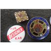 Image 6 : Antique and Vintage Buttons, Badges, and Pins — Grandpa's Junk Drawer