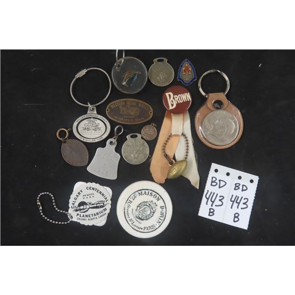 Antique and Vintage Fobs, Medals, and Keychains — Grandpa's Junk Drawer
