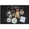 Image 1 : Antique and Vintage Fobs, Medals, and Keychains — Grandpa's Junk Drawer