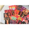 Image 2 : Vintage AWA Wrestling Badges Lot and WCN/NWO 1998 Panini Postcards