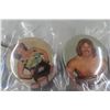 Image 9 : Vintage AWA Wrestling Badges Lot and WCN/NWO 1998 Panini Postcards