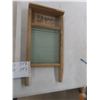 Image 3 : Vintage 17" Pearl Washboards – Qty 2: 1 Metal, 1 Glass/Wood