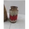 Image 3 : Mid-Century Modern Lot: 2 West German Lava Glaze Vases 