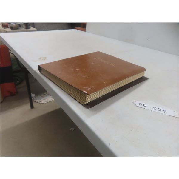 Vintage AWA Wrestling Photo Album, 1980s — Real Photographs by Terrance Machalek, 8×10 and Smaller,