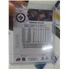 Image 10 : Winnipeg Jets Dustin Byfuglien Poster Board and Autographed Cards: Laine, Barron, Antropov,