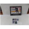 Image 1 : Winnipeg Jets Dustin Byfuglien Poster Board and Autographed Cards: Laine, Barron, Antropov,