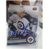Image 20 : Winnipeg Jets Dustin Byfuglien Poster Board and Autographed Cards: Laine, Barron, Antropov,