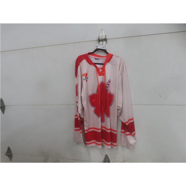 Vintage 7-Eleven Slurpee Canada Hockey Jersey, Men's XL