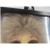 Image 2 : Unusual Vintage Inuit Mask, Caribou Hide and Wolf Fur by Louisa Morry, Tagged, 8" × 9"