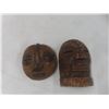 Image 1 : Vintage Kifwebe Ceremonial Masks from the Luba People, Democratic Republic of Congo – Qty 2, Approx