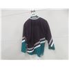 Image 4 : Vintage 1990s Anaheim Mighty Ducks Authentic Pro CCM Hockey Jersey, Men's Size 52