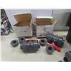 Image 12 : 2x New 1½" True Union PVC Ball Valve , IPEX PVC Fittings 1½" - 2", and 3" Mechanical Pipe Couplings