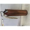 Image 3 : Pyrex Copper Pump Tank with Brass Plate and Antelope Pail with Grease