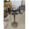 Image 1 : KFF Heavy Duty Bench Grinder, 10" Wheel, 1 HP, on Stand