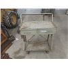 Image 1 : Rolling Metal Shop Cart, With Drawer
