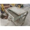 Image 3 : Rolling Metal Shop Cart, With Drawer