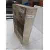 Image 2 : CR Wheel Seal Cabinet with Vintage Parts, 19" × 12½" × 5"
