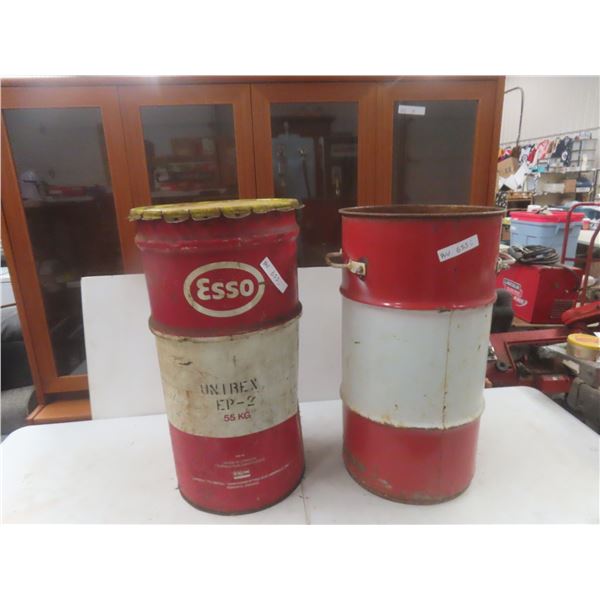 Esso Barrel – Qty 2, 28" Height, 14" Diameter