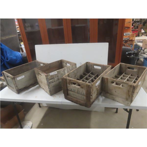 Vintage Pop Crates – Qty 4