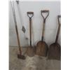 Image 3 : Hand Yard Tools – Qty 5: Shovel, Spade, and Edger
