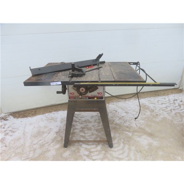 Craftsman 10" Table Saw