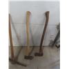 Image 2 : Hand Yard Tools – 2 Axes, Digging Pick and Sledge