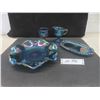 Image 1 : Carnival Glass – Qty 4 Pieces
